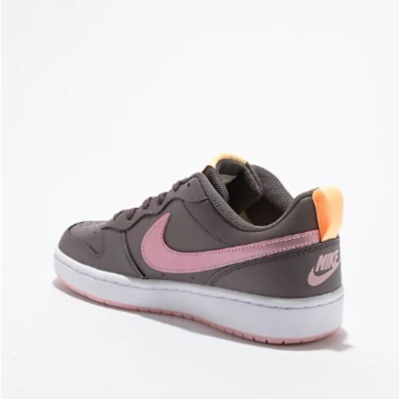Nike Kids Court Borough Low 2 Recraft Violet Ore & Pink Glaze Shoes Size 6 Youth - Picture 2 of 9